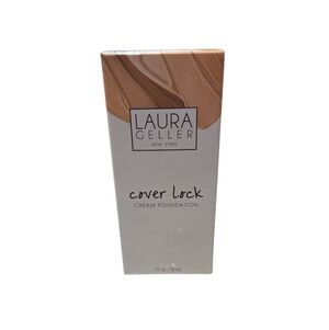 Laura Geller‎ Cover Lock Foundation in Honey 2407 Cream Foundation New